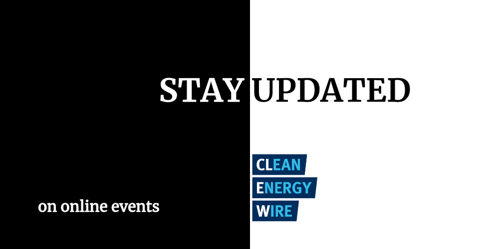 Stay updated on journalism events around energy and climate