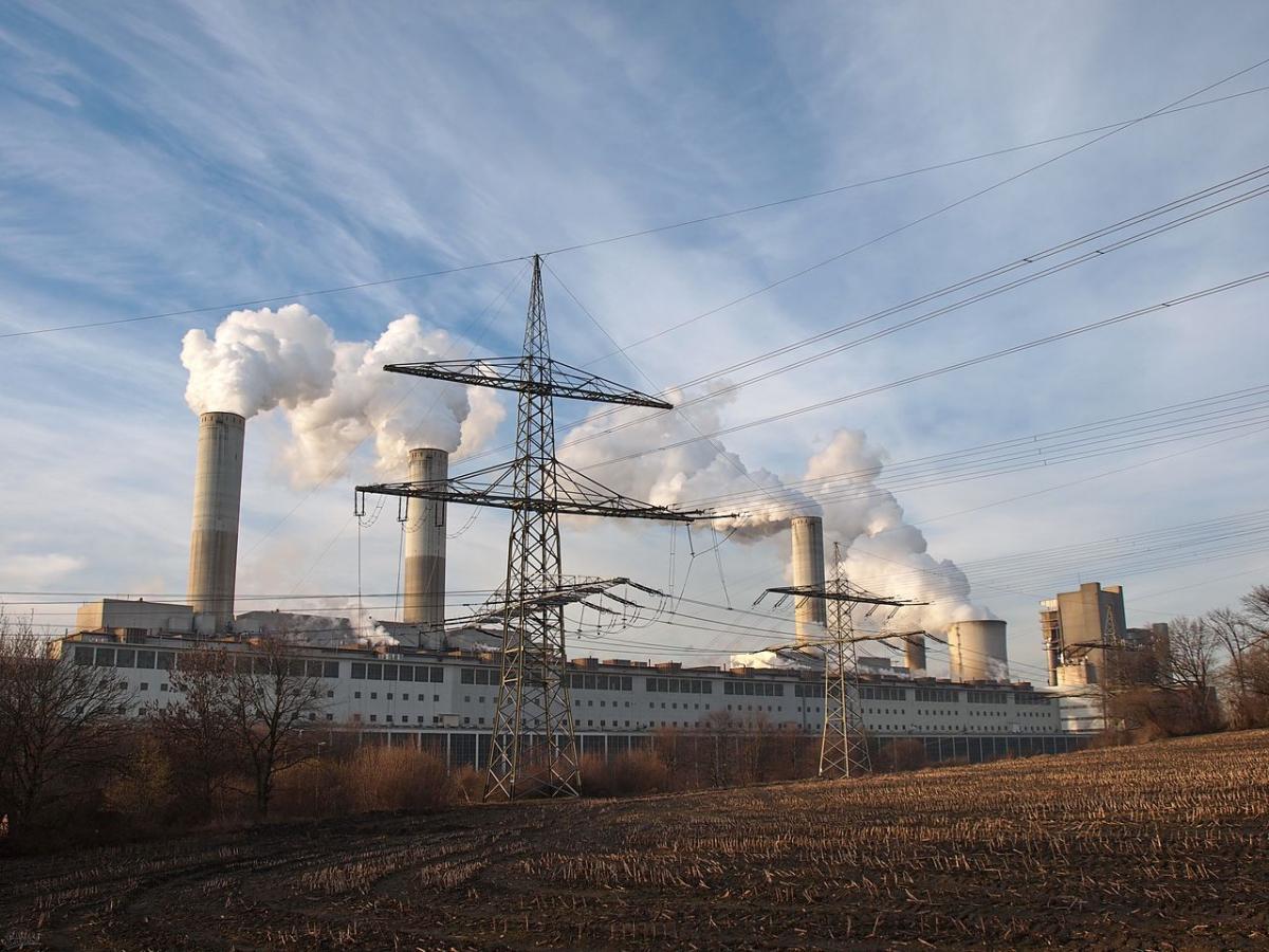 RWE coal plant Frimmersdorf in North Rhine-Westphalia. Photo: Stodtmeister