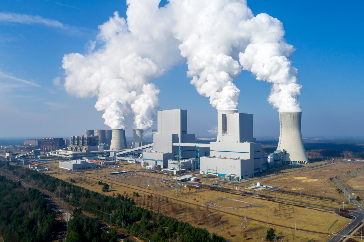 Lignite plant Boxberg in eastern German region Lusatia. Photo: LEAG