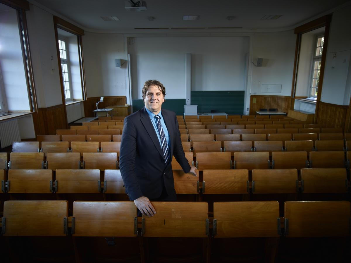 Andreas Löschel, professor at Münster University and head of the government-appointed independent expert commission on Energiewende monitoring. Source - Frank Wiedemeier 2018.