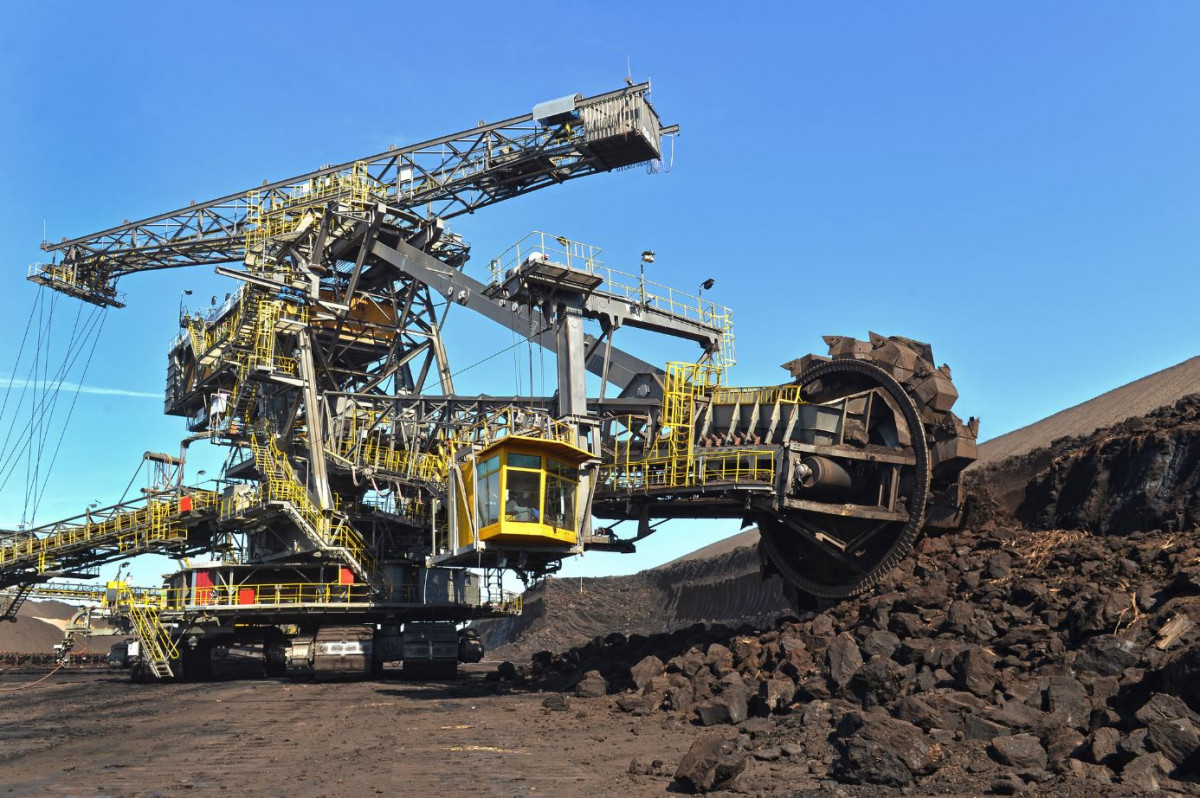 Lignite excavator of operator LEAG. Photo: LEAG/Christian Bedeschinsky