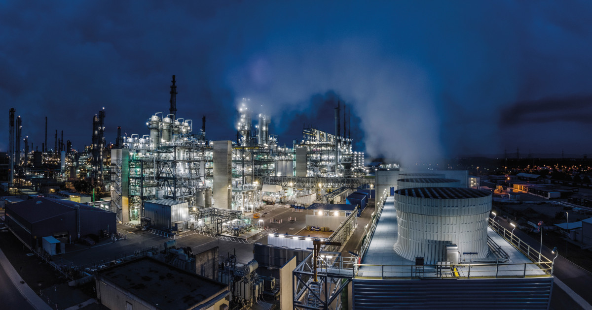 Picture shows BASF chemicals production plant in Ludwigshafen, Germany 