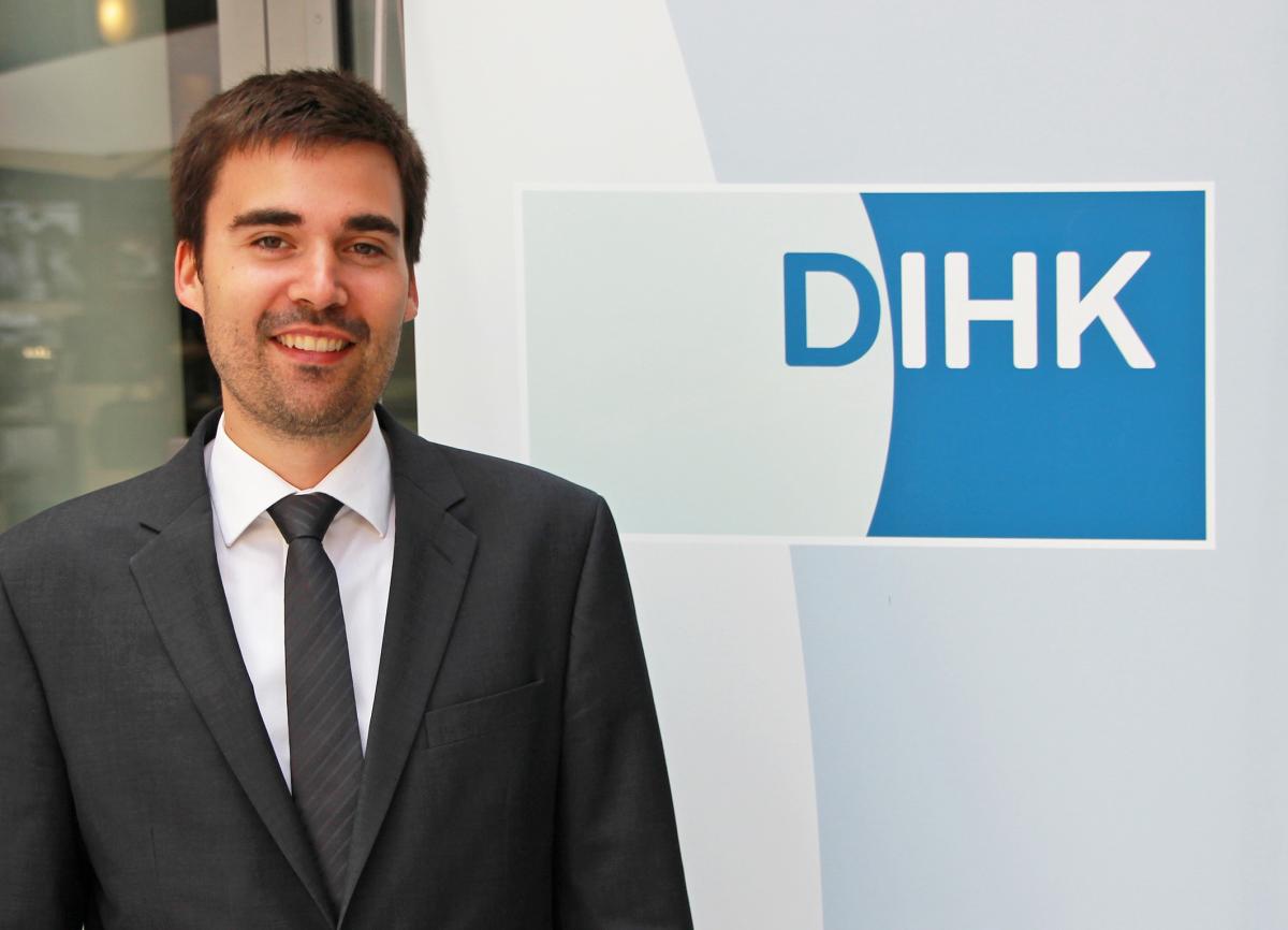  Sebastian Bolay, Coordinator for Energy Policy at DIHK. Photo: DIHK