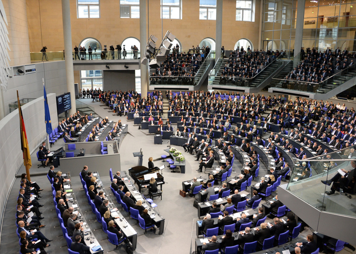 The German parliament. Image by Achim Melde