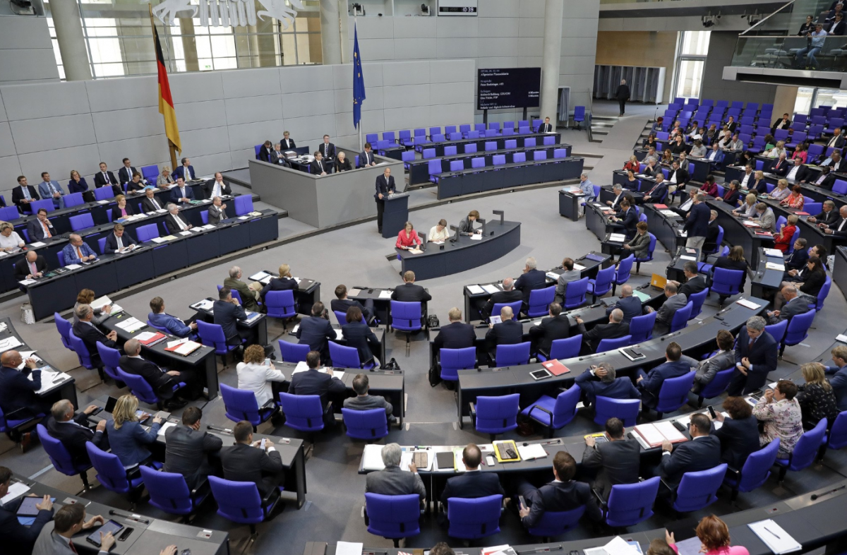 Parliament debated the climate package introduced the week before (stock picture). Photo: Deutscher Bundestag / thomas Köhler