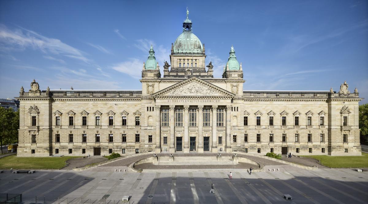 The Federal Administrative Court in Leipzig. Photo: BVerwG