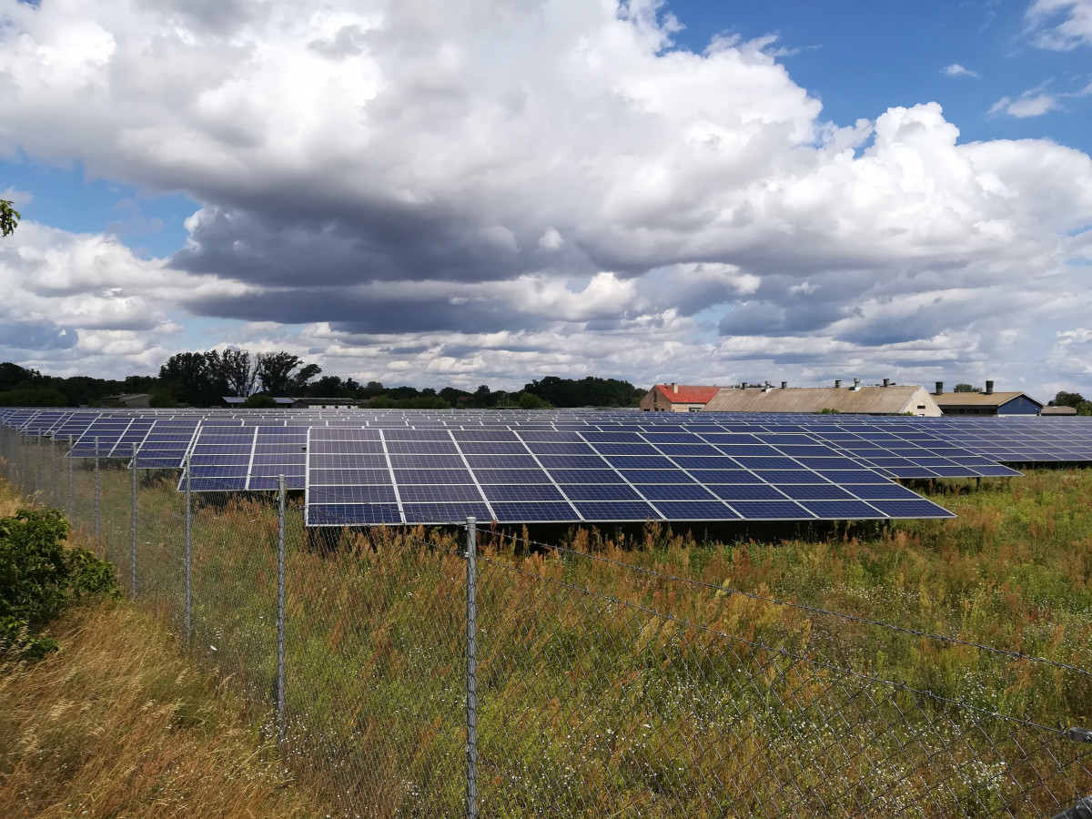 Photo shows a solar park in Brandenburg, Germany. Source: CLEW/Wettengel.