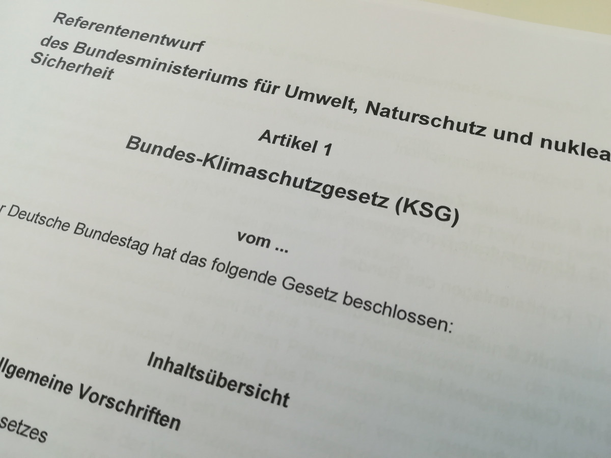 German environment minister Svenja Schulze has sent a first draft of the highly anticipated Climate Action Law to Chancellor Angela Merkel. Photo: CLEW 2019.