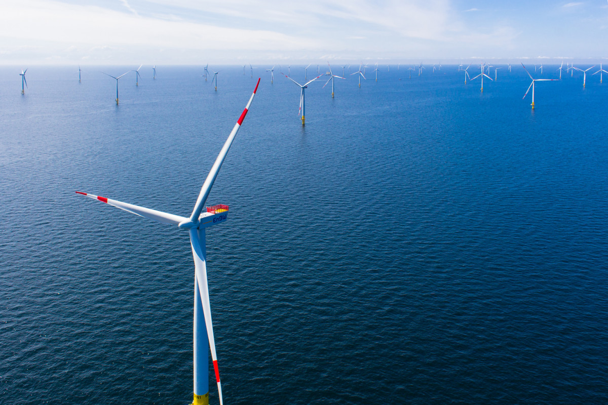 German companies already play an important role in the UK's offshore wind power boom. Photo: EnBW.