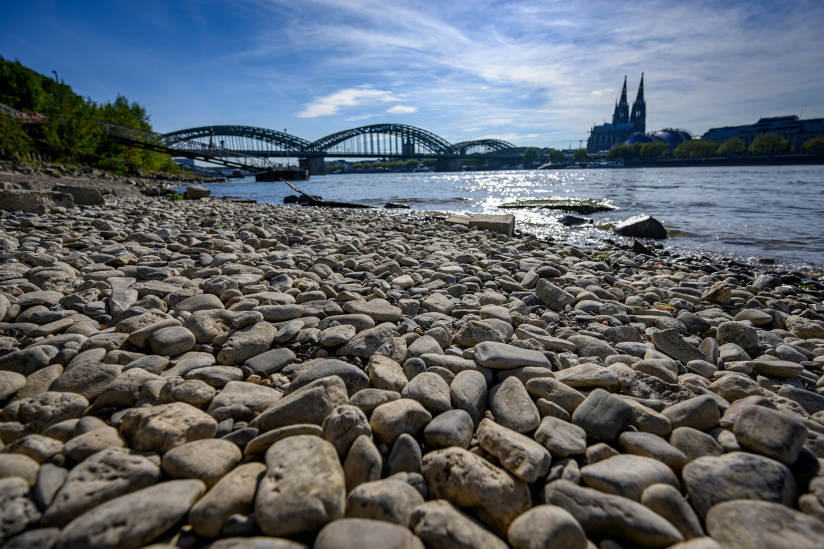 The Rhine river is Germany’s most important shipping route for raw materials. Photo: European Union.