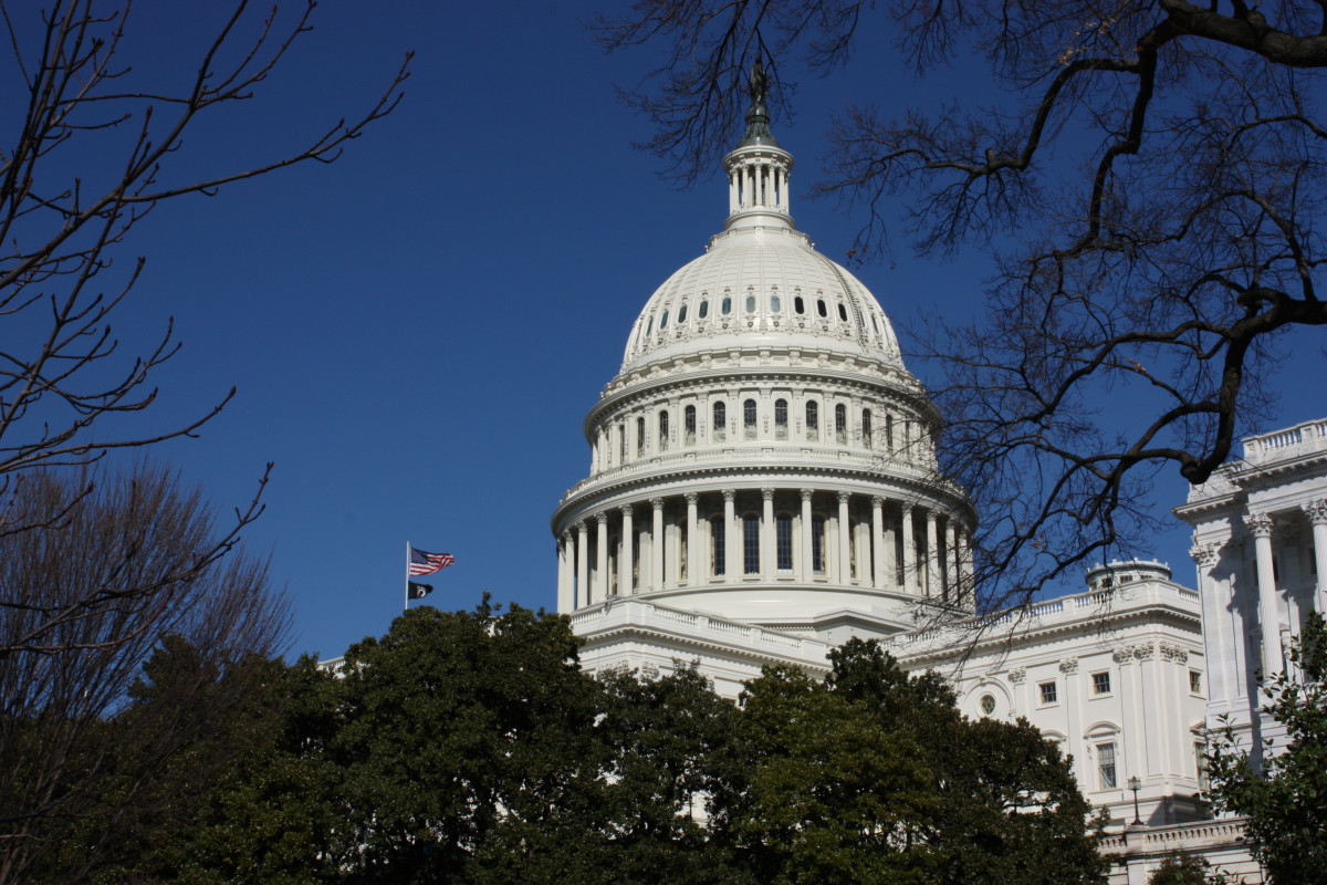 Photo of the capitol building in Washington, D.C. Photo: CLEW/Wettengel 2020. 