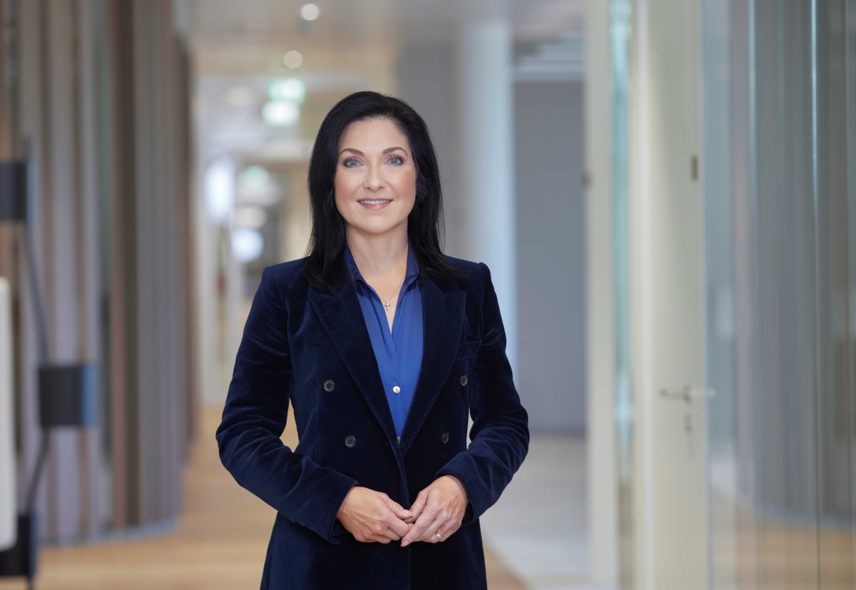 Picture shows designated German economy minister Katherina Reiche