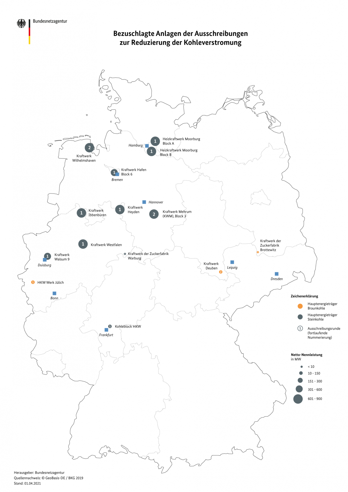 Three more German coal power plants to go offline in December 20 ...