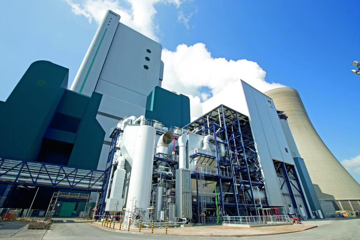 German energy company RWE's Niederaußem lignite plant. Photo: RWE. 