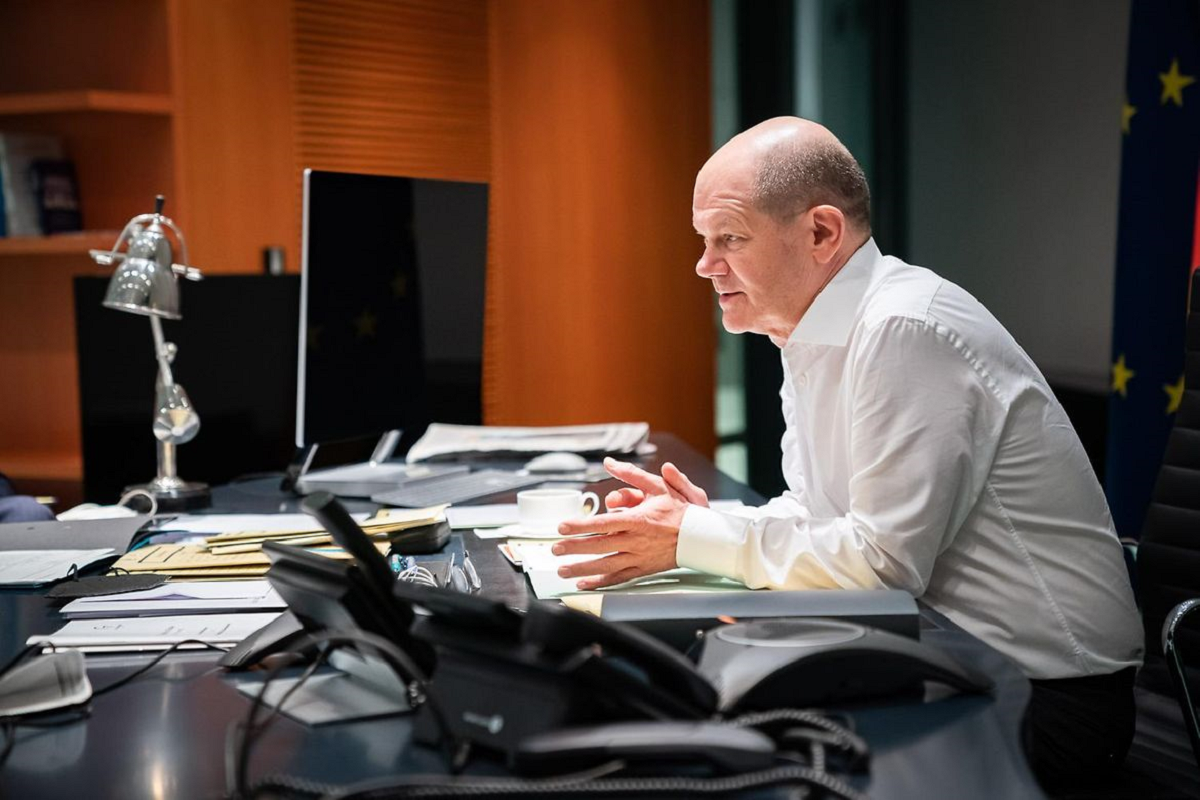 German chancellor Olaf Scholz. Photo: Bundesregierung/Kugler.