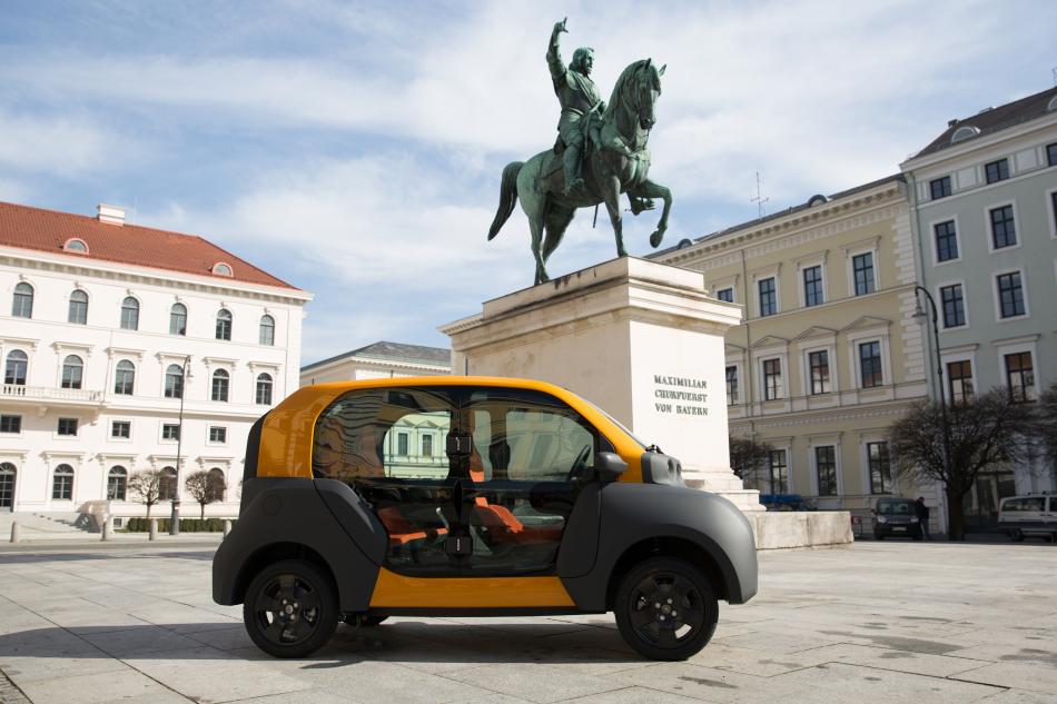 ACM city-e-taxi in Munich. Photo: ACM.