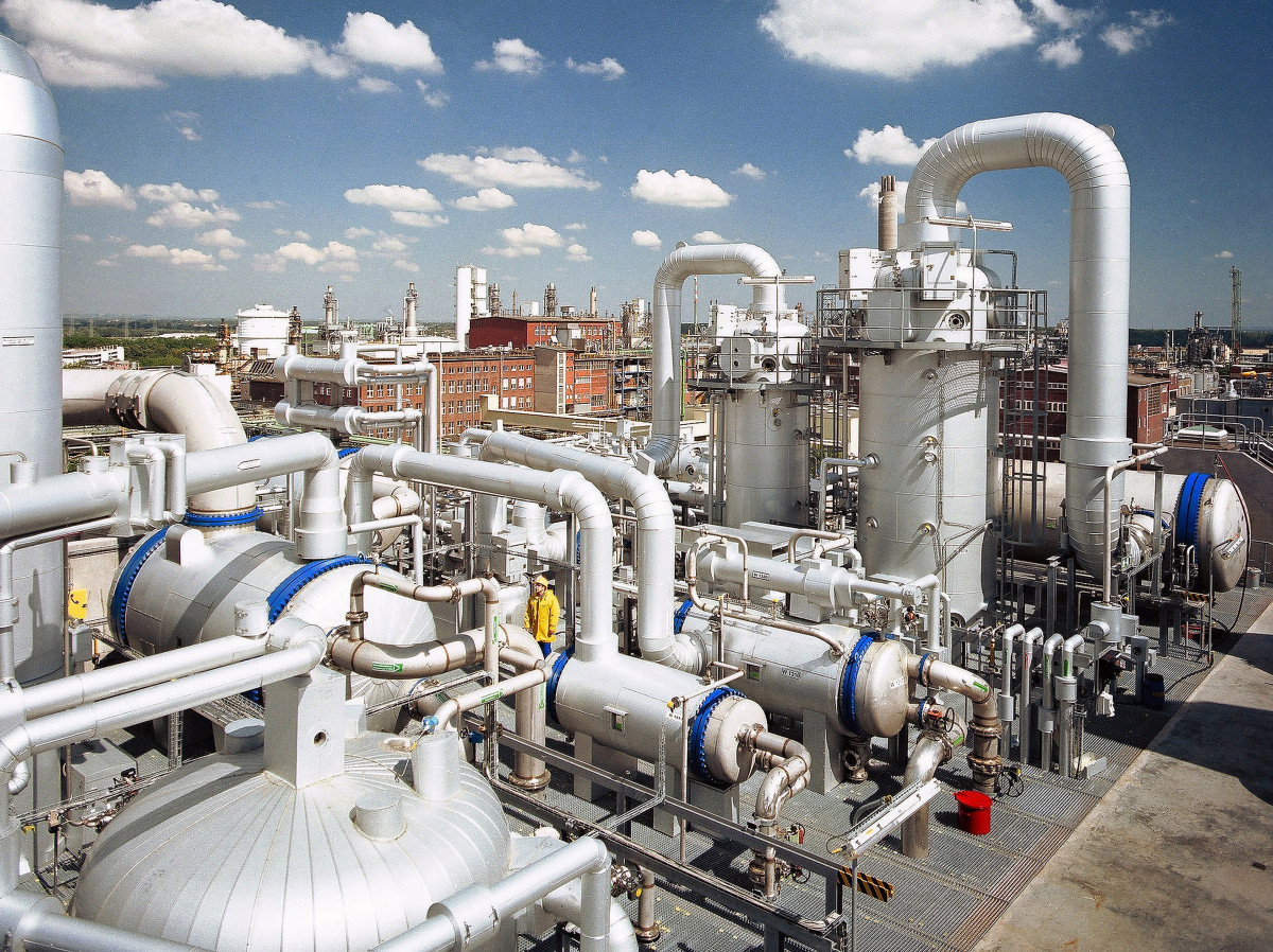 The BASF plant in Ludwigshafen is one of Germany's largest electricity consumers. Image by BASF