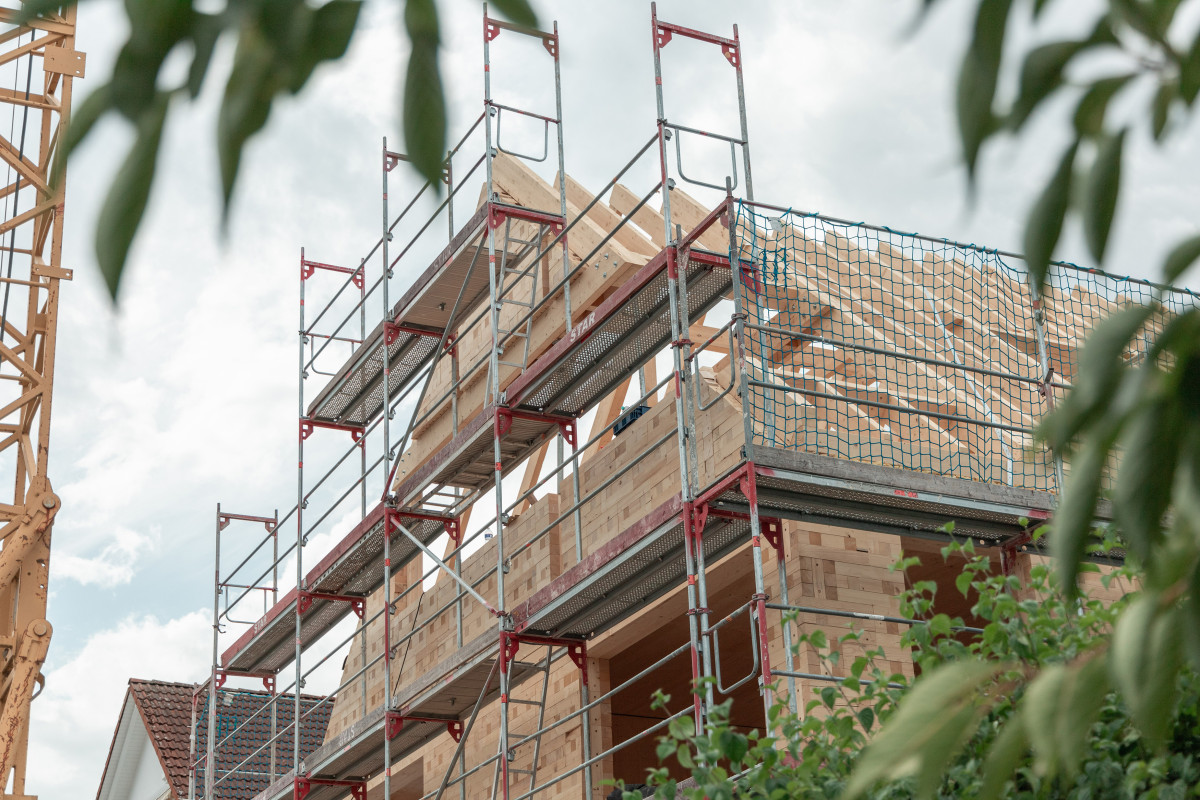 The start-up Triqbriq makes load-bearing bricks out of calamity wood. Photo: Triqbriq.