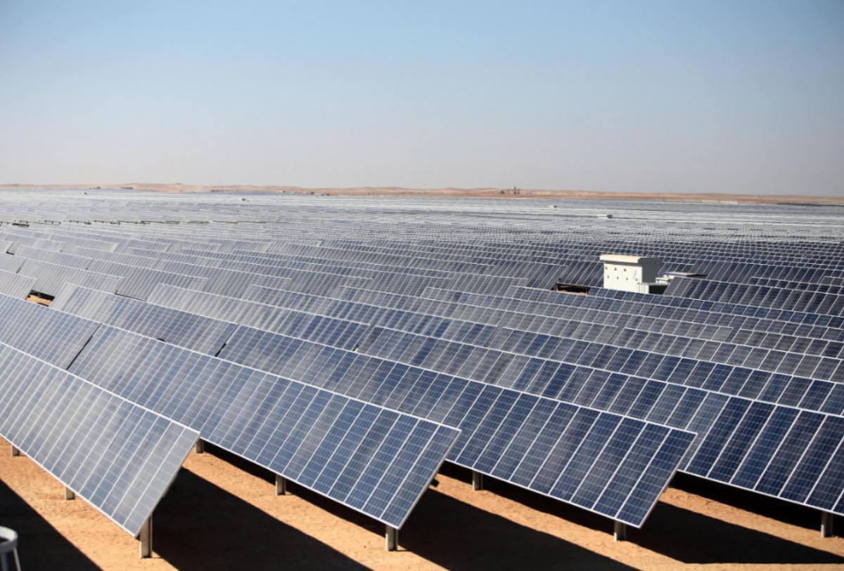 A solar power station in Aswan, Egypt, built by Chinese company TBEA SunOasis (Image: Alamy)