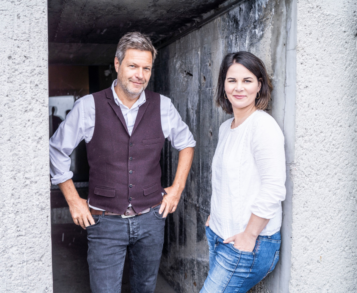 Robert Habeck and Annalena Baerbock. Source: BÜNDNIS 90/DIE GRÜNEN, Dominik Butzmann. Photo shows German Greens' leaders Habeck and Baerbock. Source: BÜNDNIS 90/DIE GRÜNEN, Dominik Butzmann.