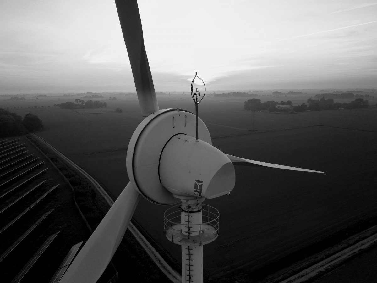 Photo of wind turbine in Germany. Source: Jan Ahmels. 