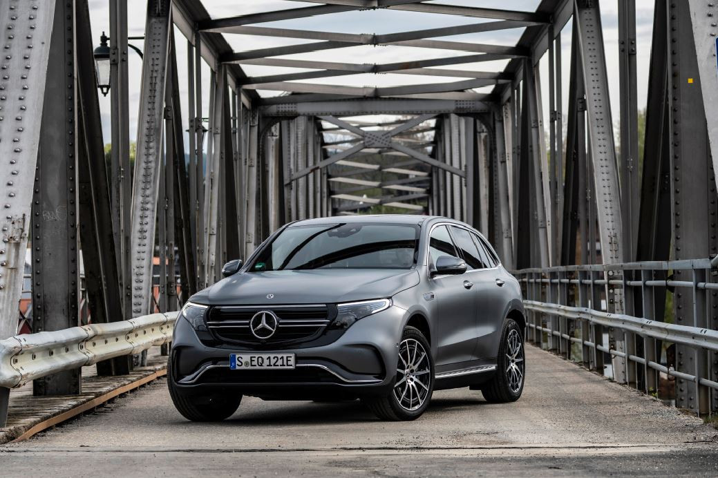 The Mercedes-Benz EQC. Photo: Daimler