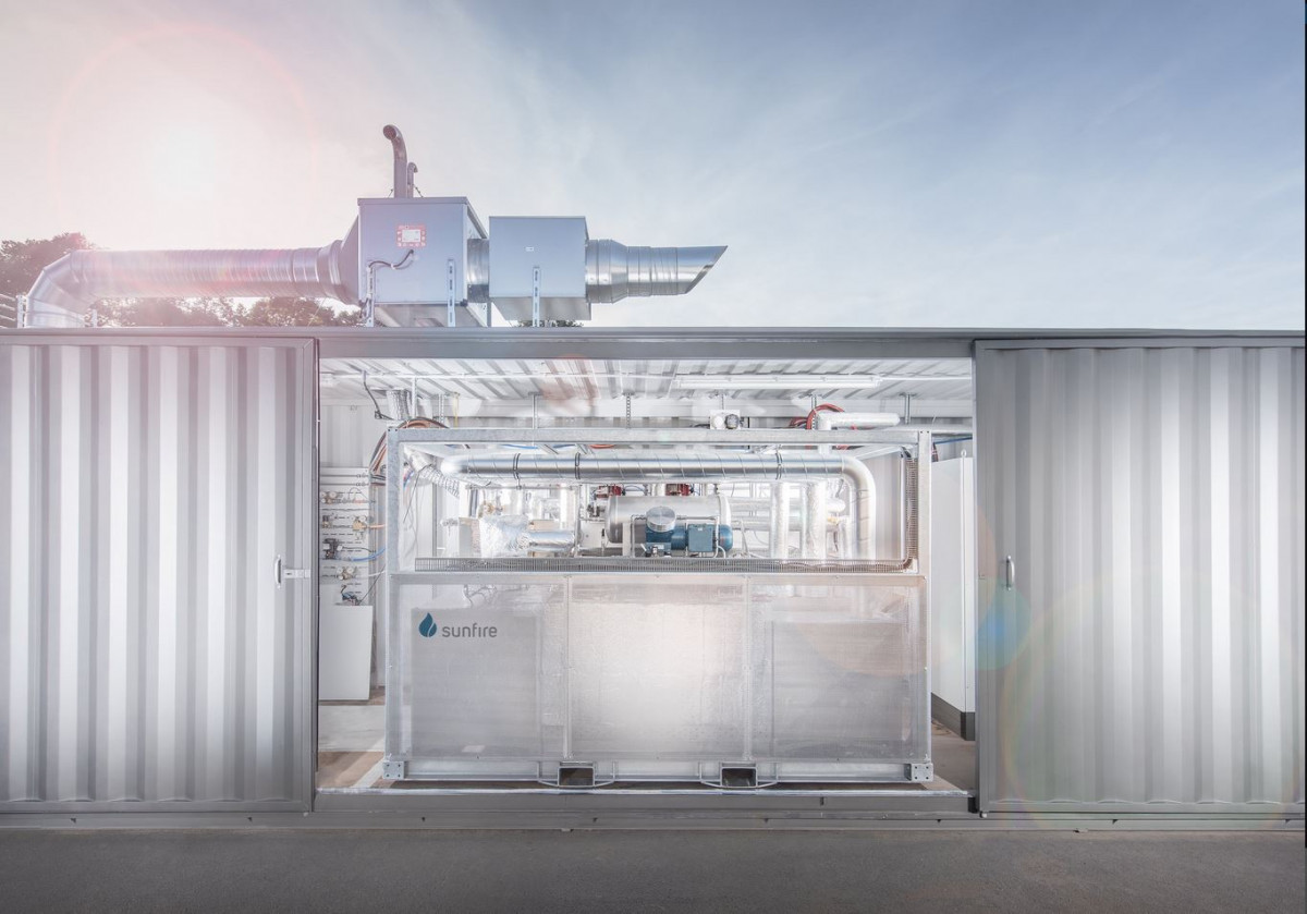 Electrolyser. Photo Sunfire Electrolyser. Photo Sunfire