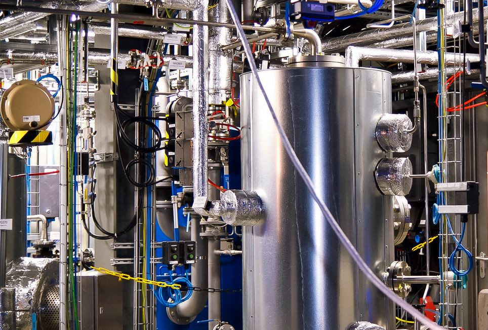 Modern electrolysers are a little more complicated. Photo Sunfire Modern electrolysers are a little more complicated. Photo Sunfire