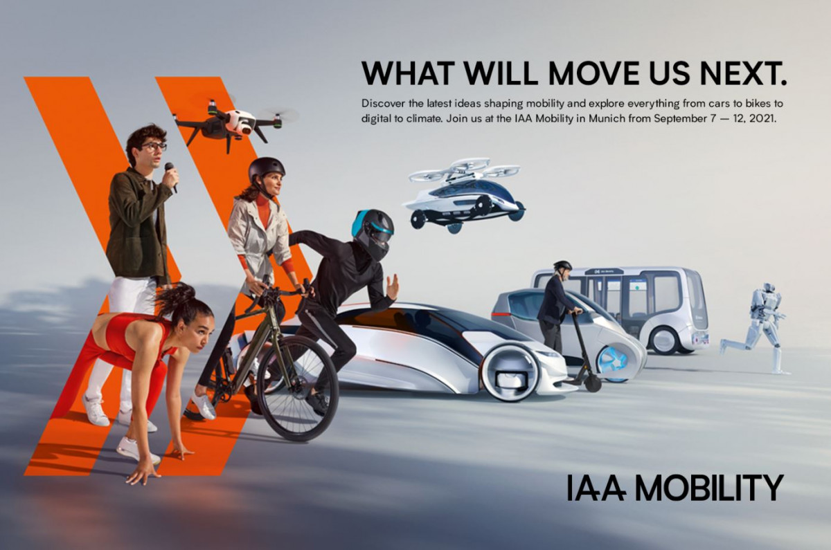 Advertisement for the IAA 2021. Image: IAA.