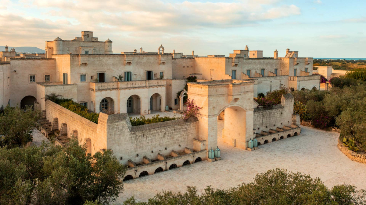 Photo shows Borgo Egnazia, Italy. Image made available by Italian government.