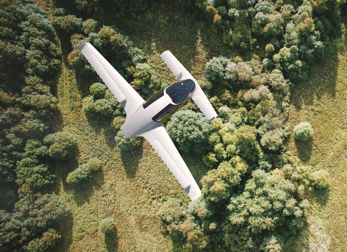 Lilium develops an electric five-seat autonomous air taxi that takes off vertically. Photo: Lilium