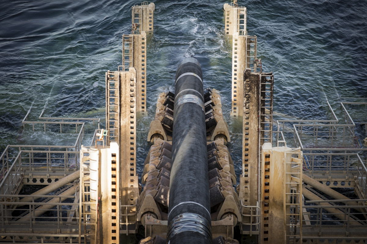 Photo of Nord Stream 2. Source: Nord Stream 2 AG / Axel Schmidt. 