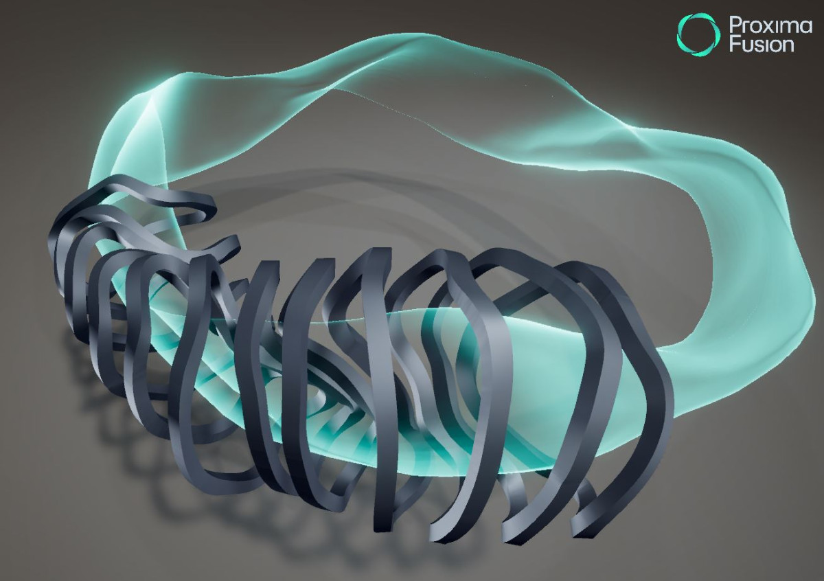 Irregular-shaped magnets - also referred to as coils - hold the plasma in place to enable nuclear fusion.